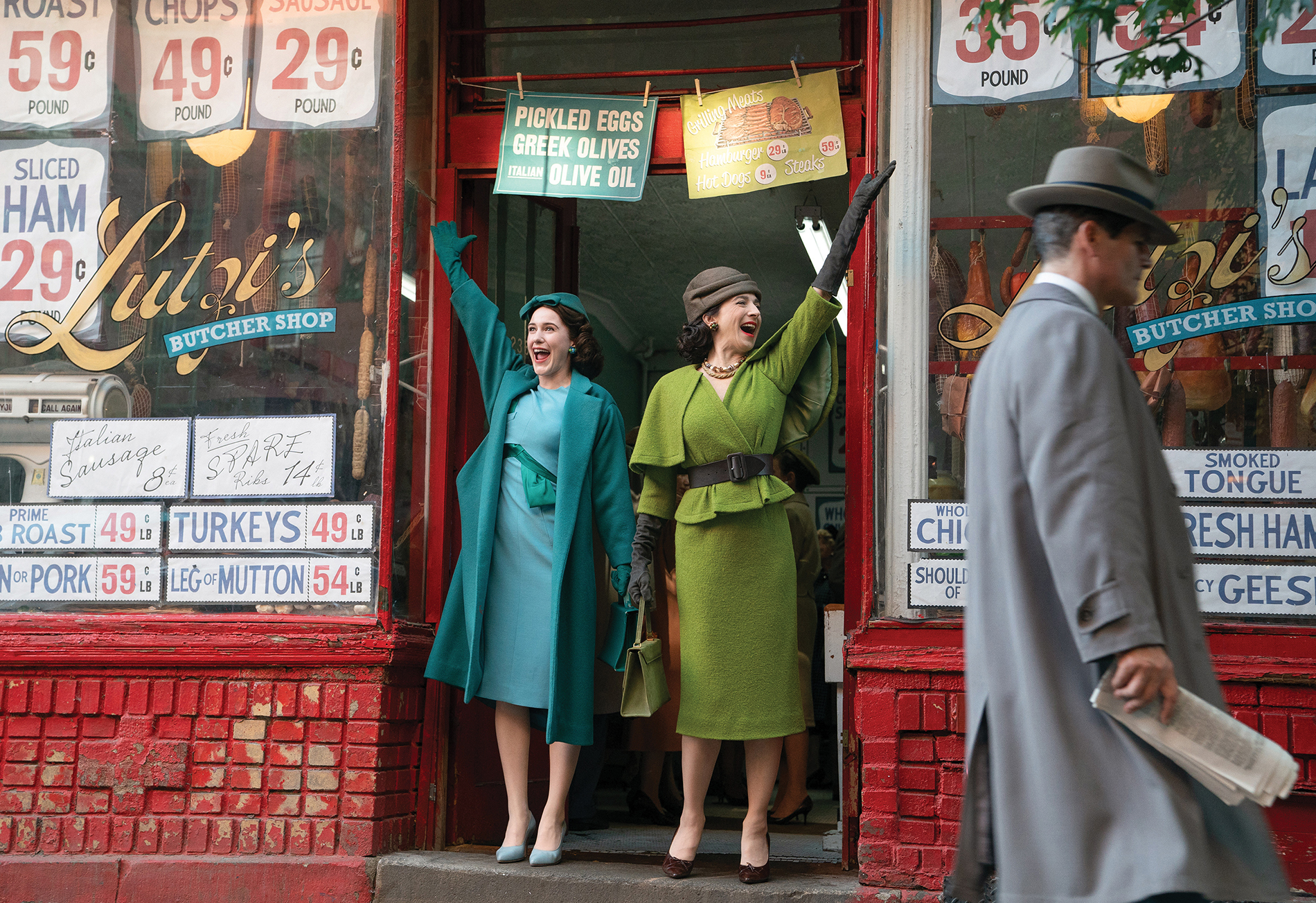 A scene from The Marvelous Mrs. Maisel
