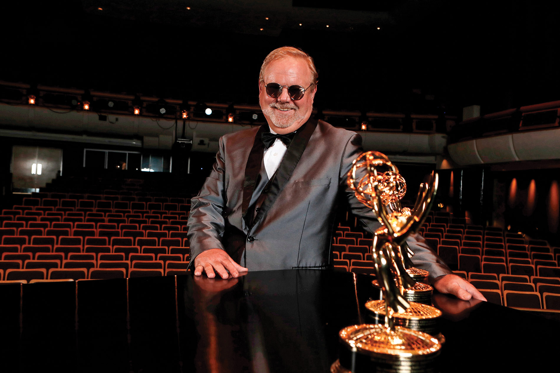 Image of Art Berger with grammys