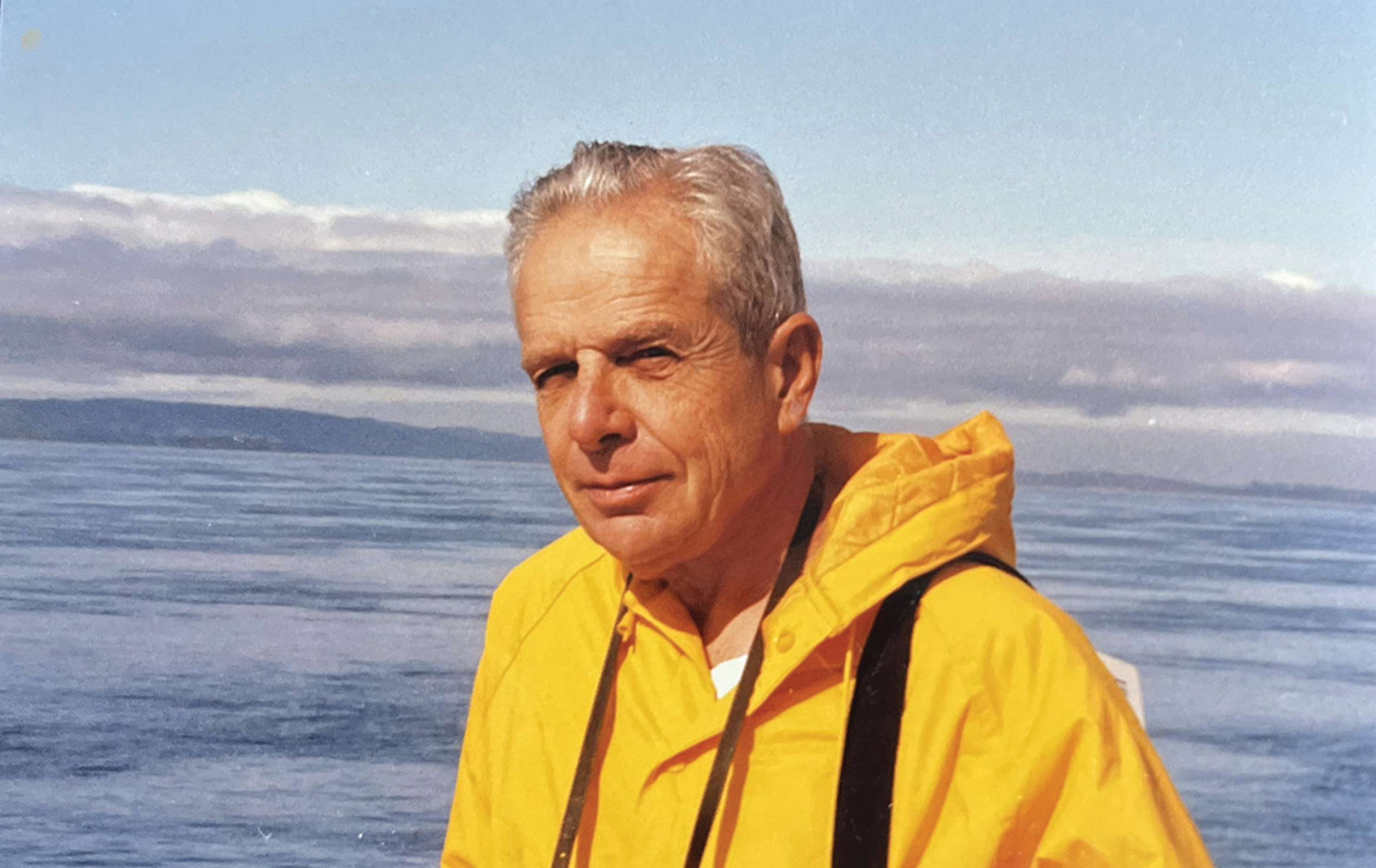 Image of Lea E. Williams with the water behind him 