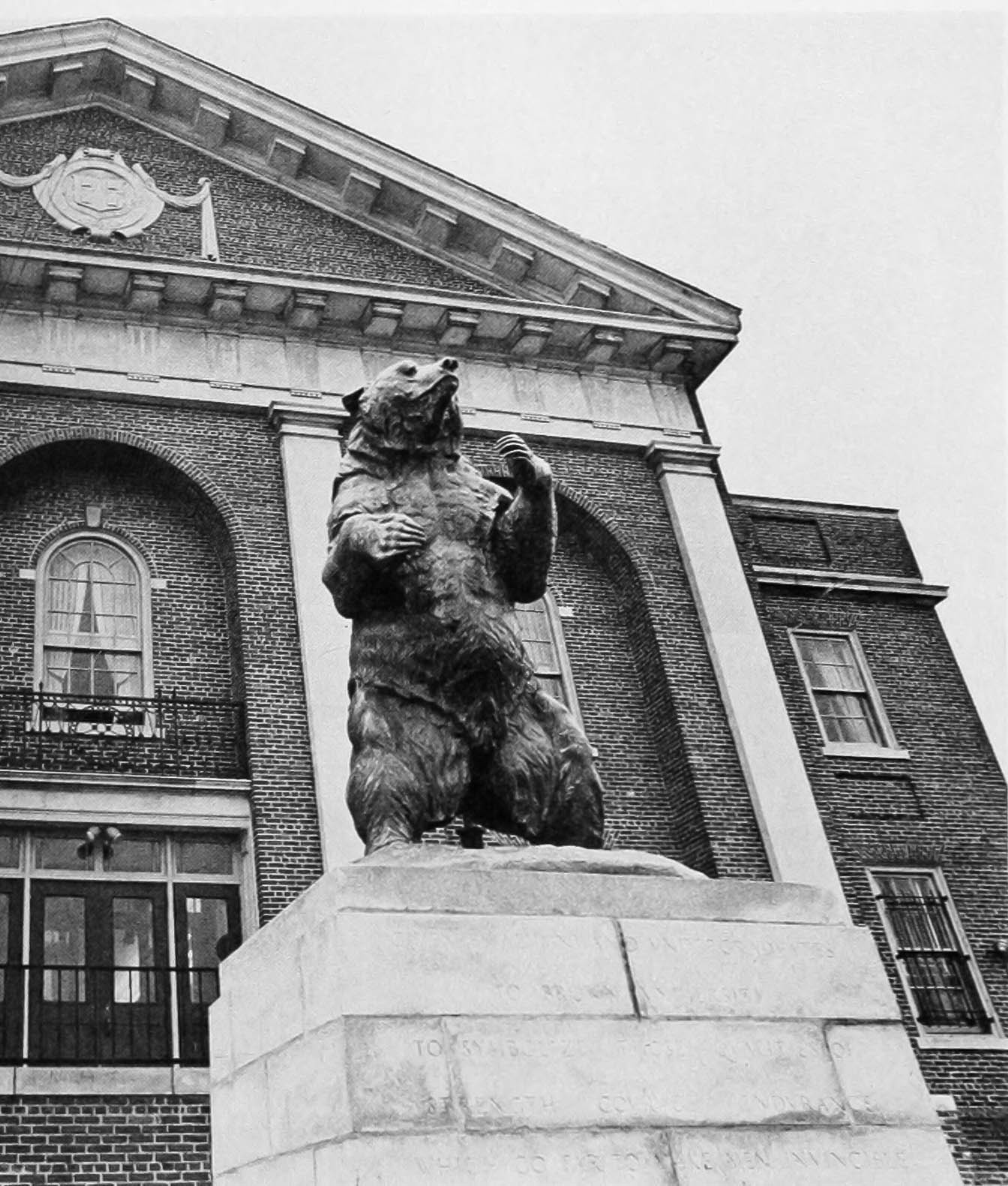 Archival image of the Brown Bear 