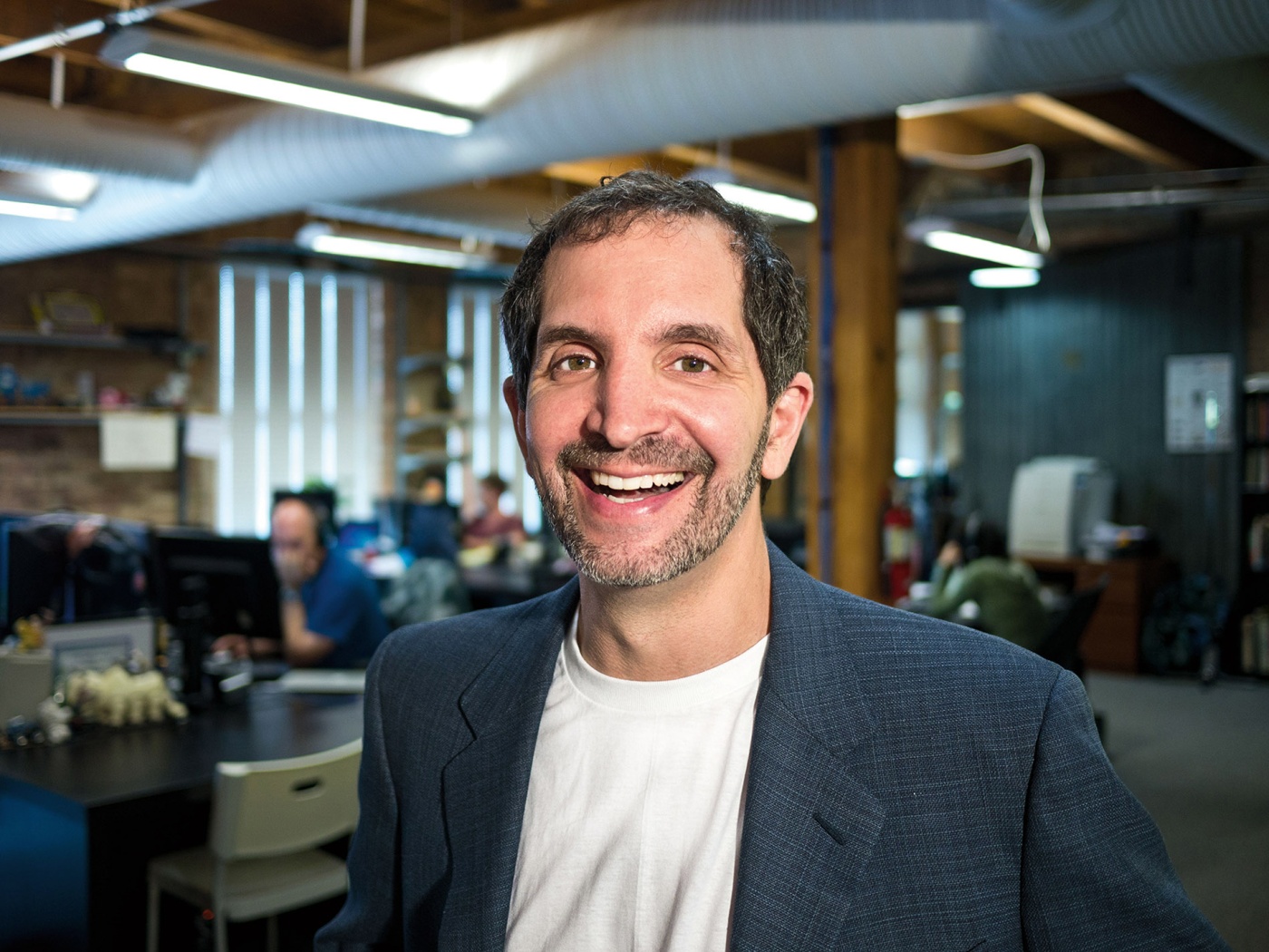 Image of Harry Gottlieb in an office