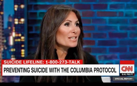 Screenshot of Kelly Posner on the CNN